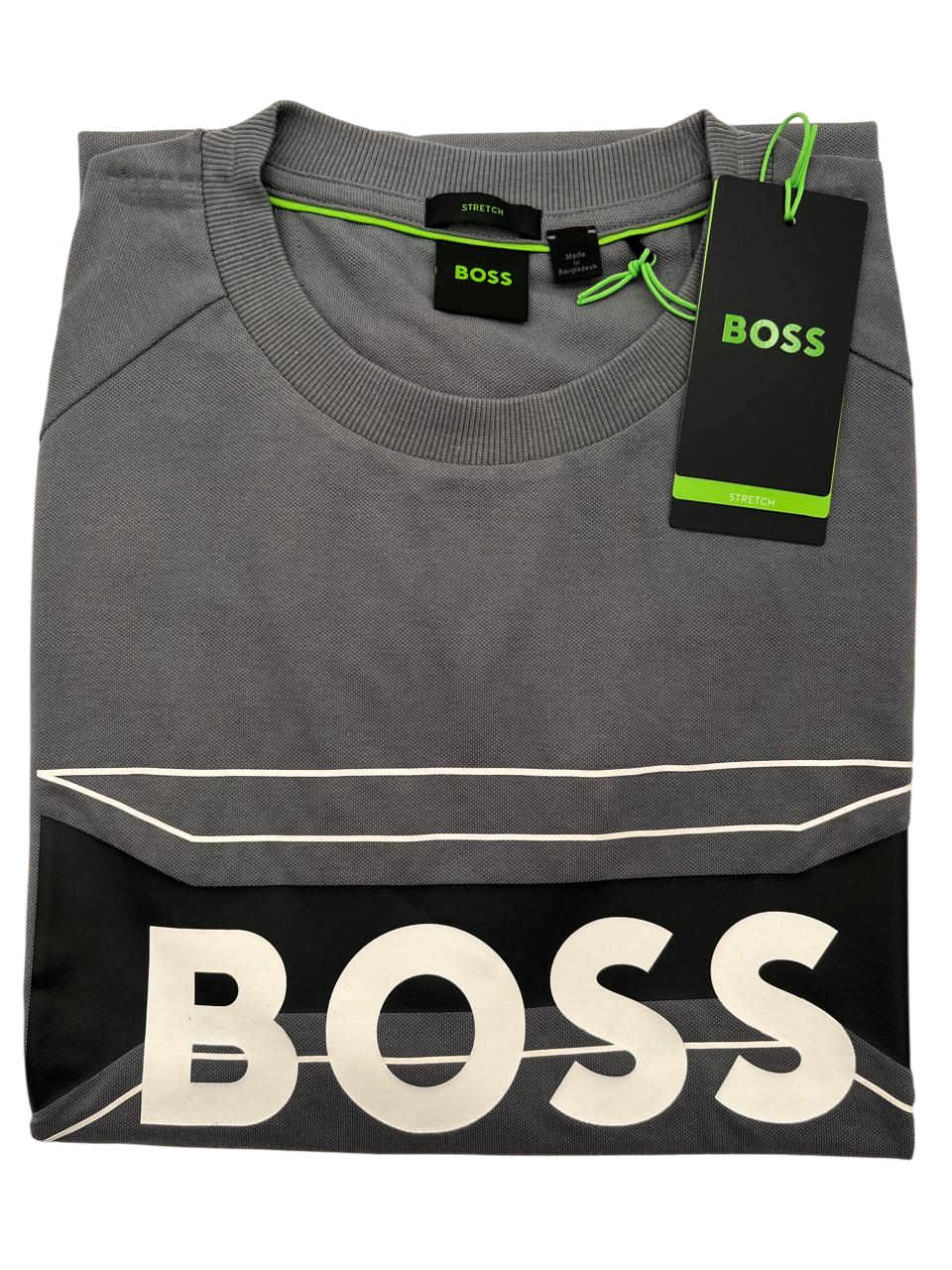 PLAYERA BOSS TEE 2 GRIS