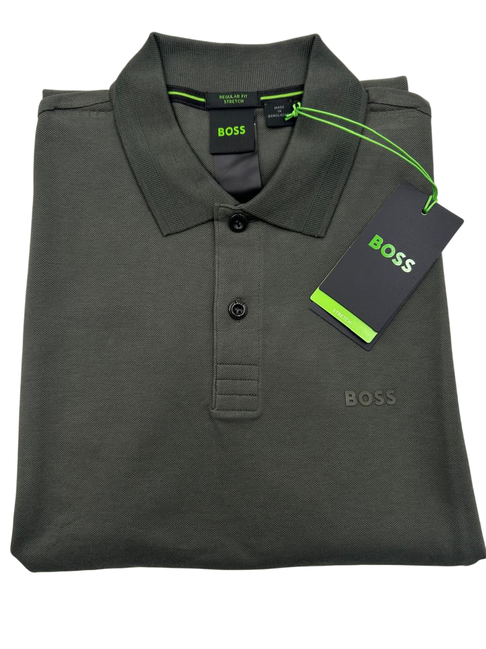 POLO BOSS PIO 1 VERDE MILITAR