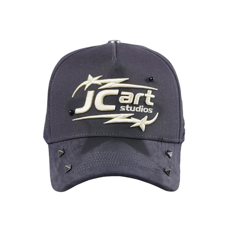 JC Gorras JC Arte Gris – Gorra con Bordado