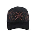 JC Gorras Muerto Negro/Cobre – Gorra con Bordado