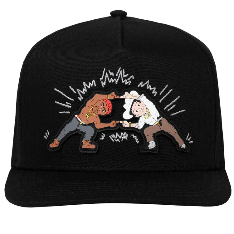 JC Gorras Vida Tumbada Negra – Gorra con Bordado