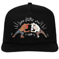 JC Gorras Vida Tumbada Negra – Gorra con Bordado