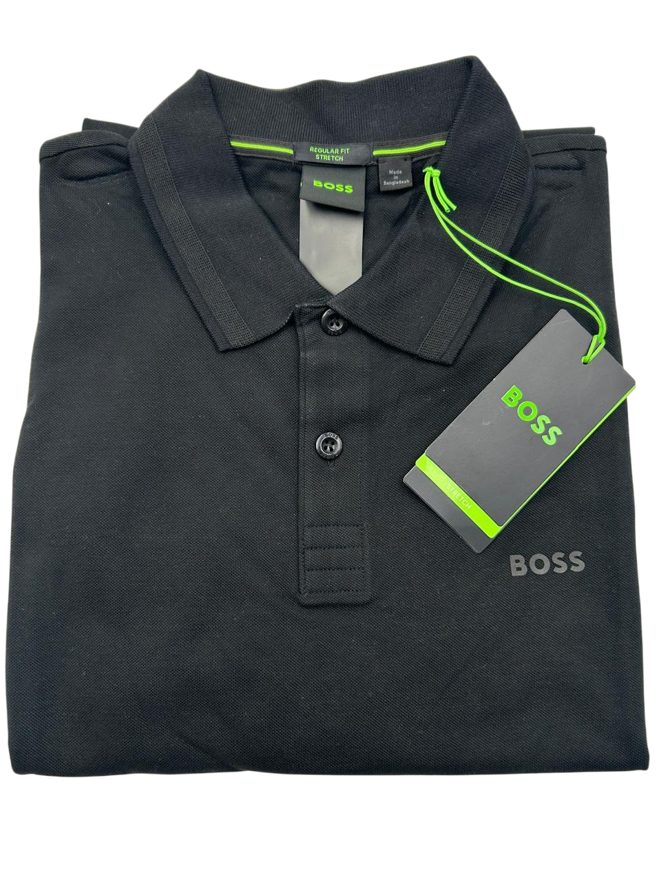 POLO BOSS PIO 1 NEGRA INTENSA