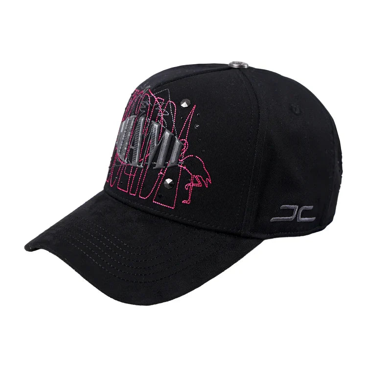 JC Gorras Miami Negra – Gorra con Bordado