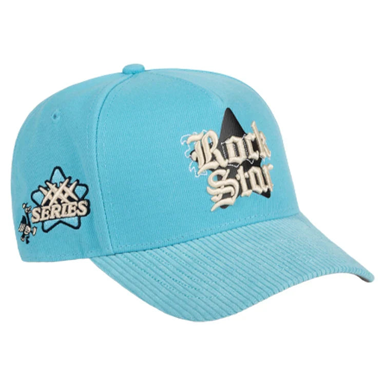 JC Gorras Estrella de Rock Azul – Gorra con Bordado