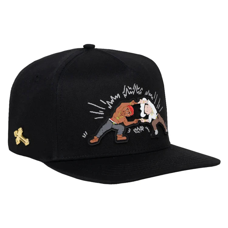 JC Gorras Vida Tumbada Negra – Gorra con Bordado