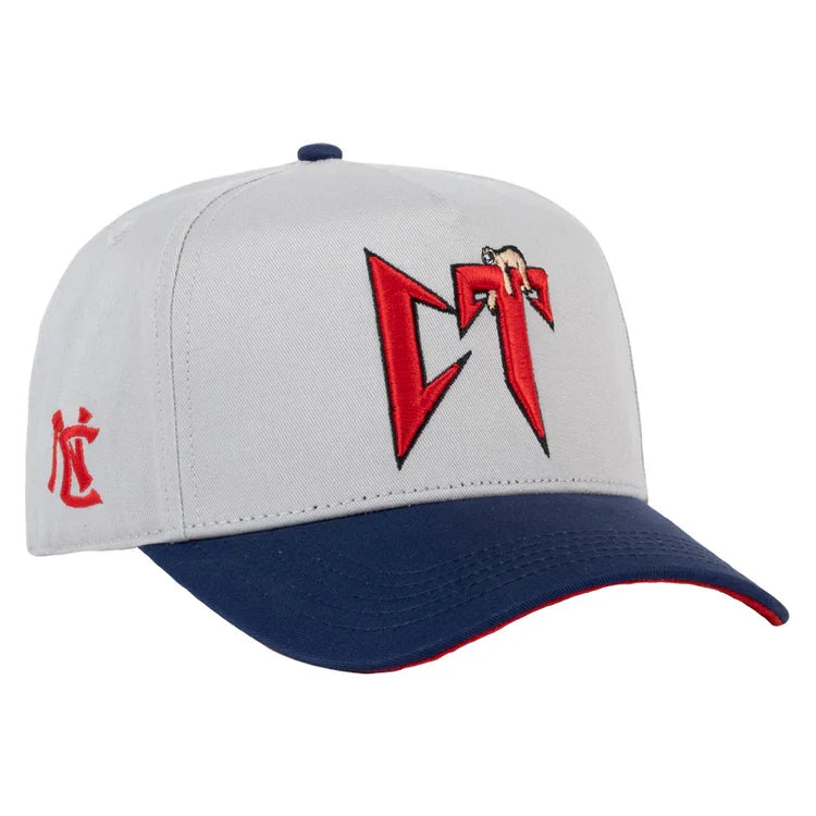 JC Gorras CT Gris/Azul Marino – Gorra con Bordado