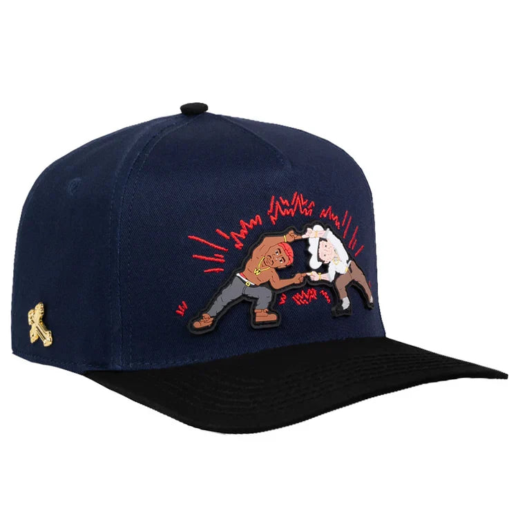 JC Gorras Vida Tumbada Azul – Gorra con Bordado