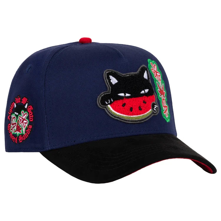 JC Gorras Gato Sandía Azul – Gorra con Bordado
