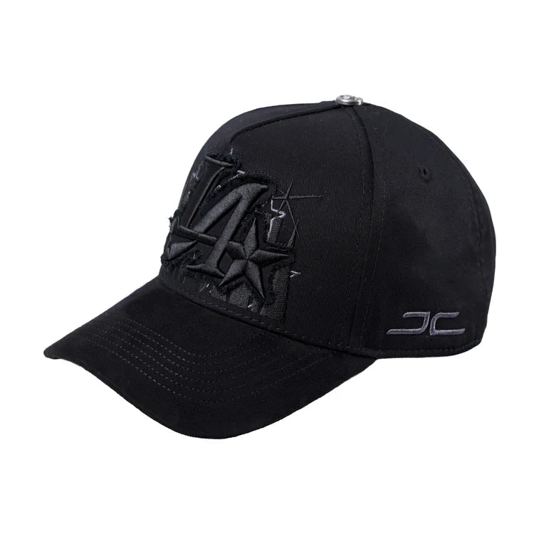 JC Gorras LA Estrellas Negra – Gorra con Bordado