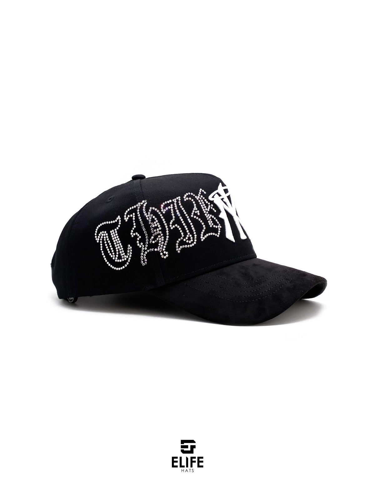 31 Gorras Cristal Blanca – Gorra con Bordado y Pedrería