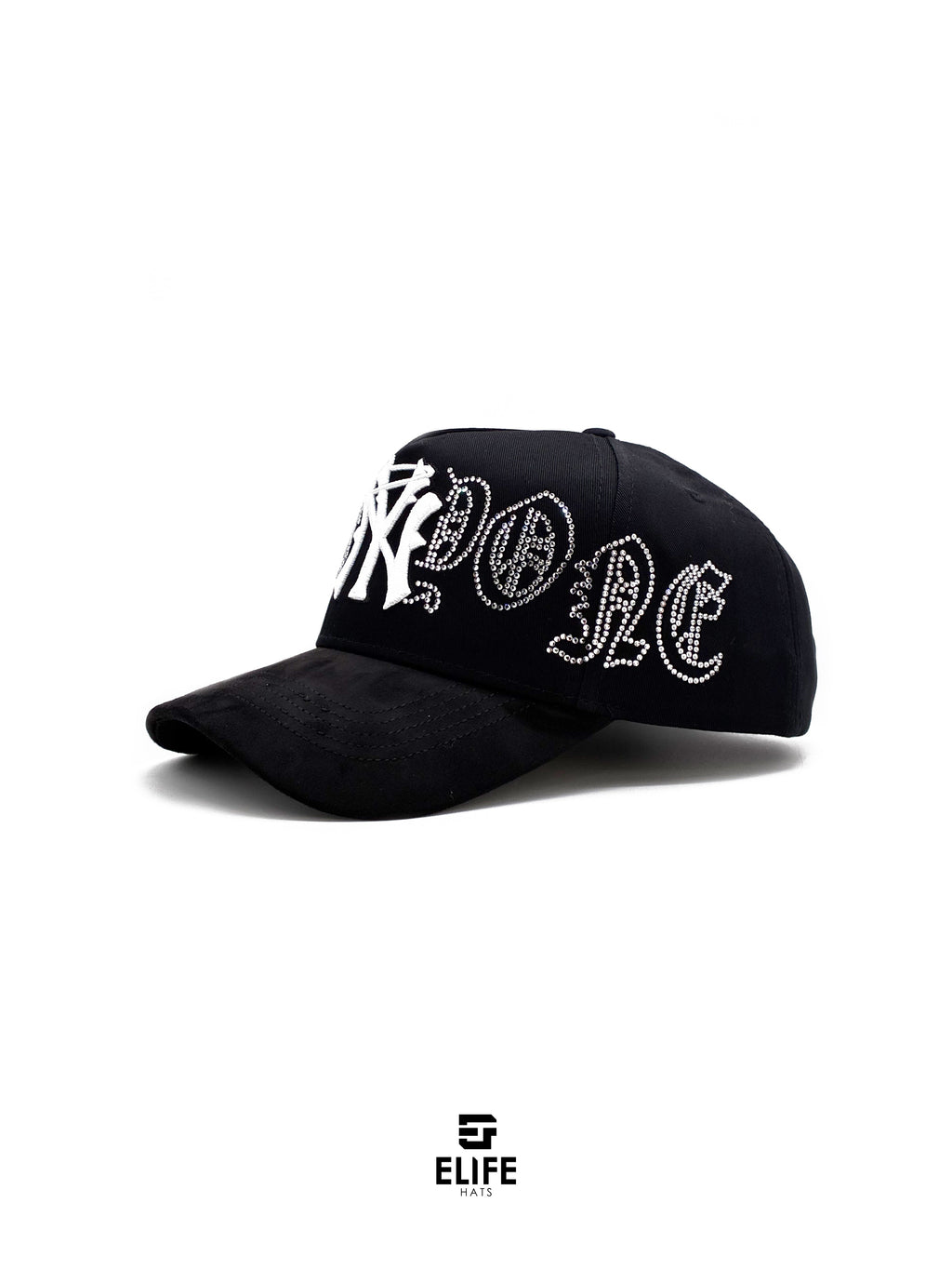 31 Gorras Cristal Blanca – Gorra con Bordado y Pedrería