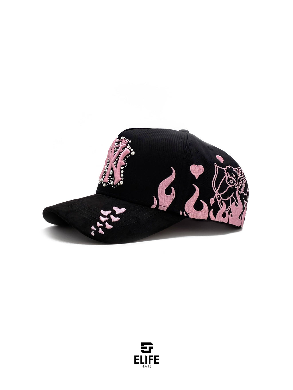 31 Gorras NY Perlas Enamoradas – Gorra con Pedrería