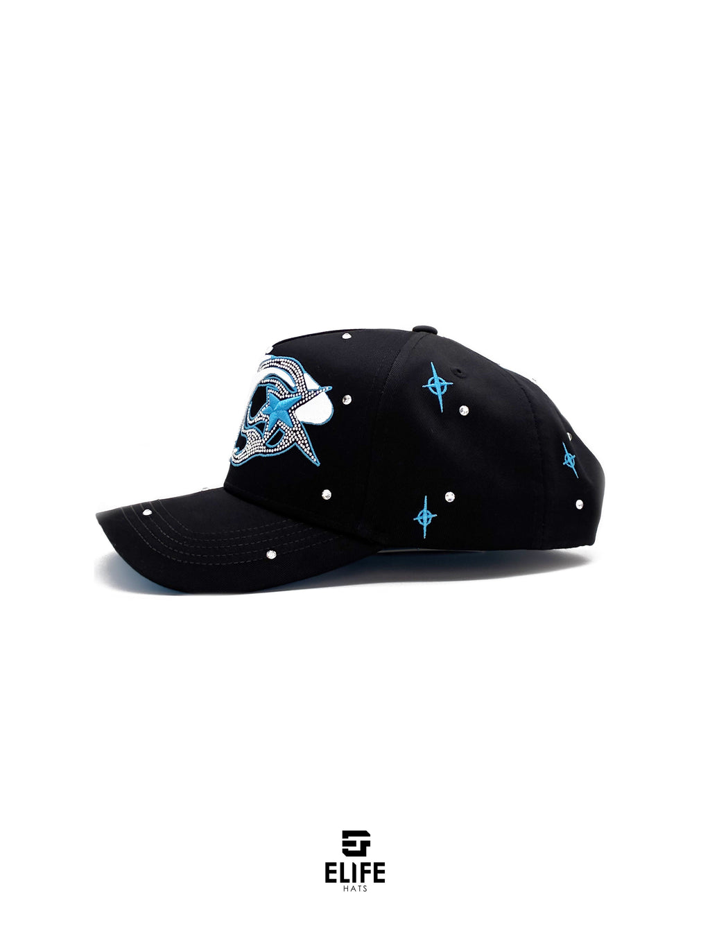 31 Gorras T Estrella – Gorra con Bordado y Pedrería + Set Completo