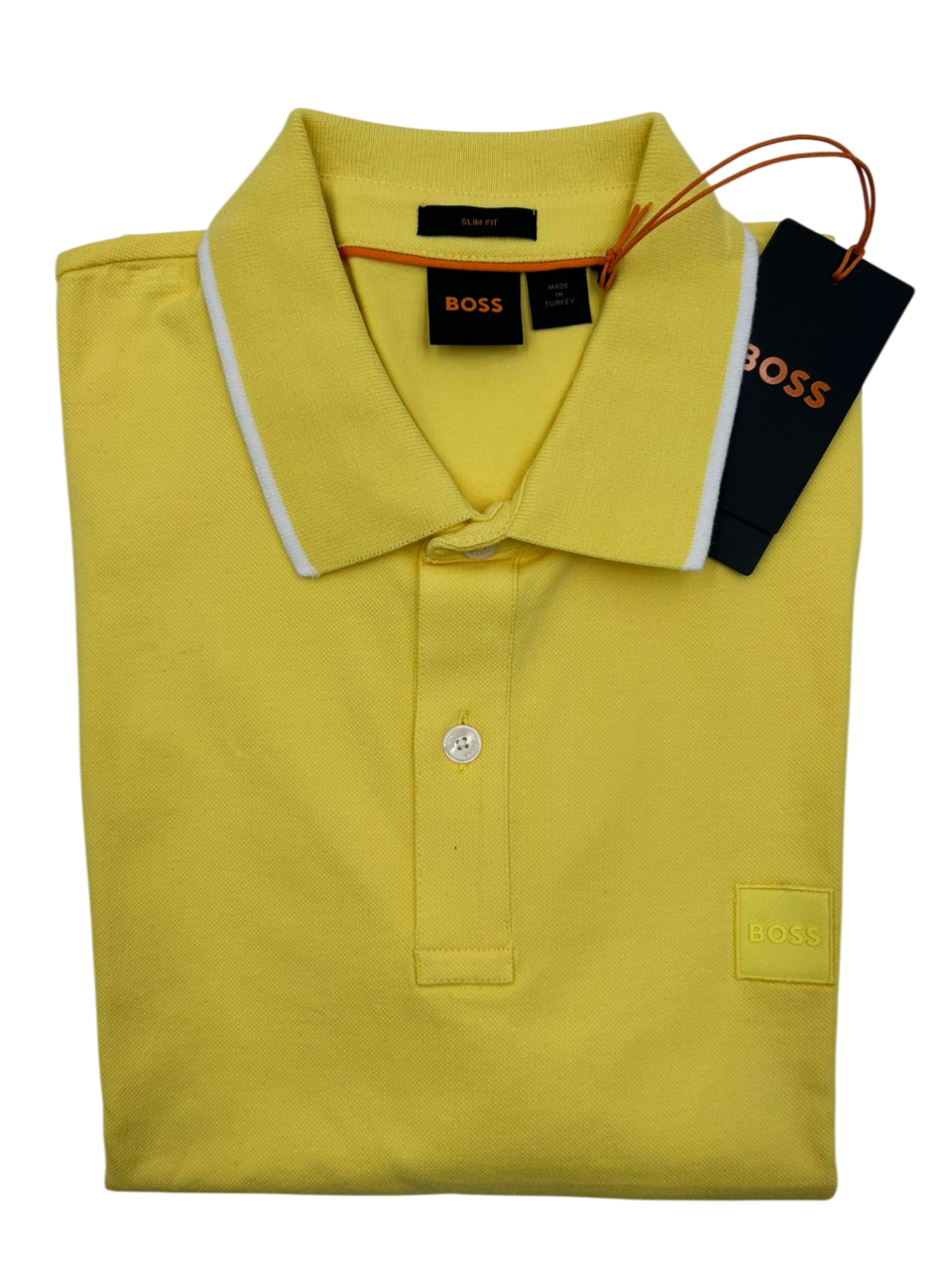 POLO BOSS PASSERTIP AMARRILLA