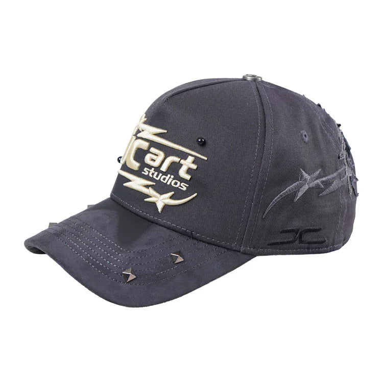 JC Gorras JC Arte Gris – Gorra con Bordado