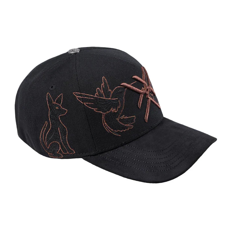 JC Gorras Muerto Negro/Cobre – Gorra con Bordado