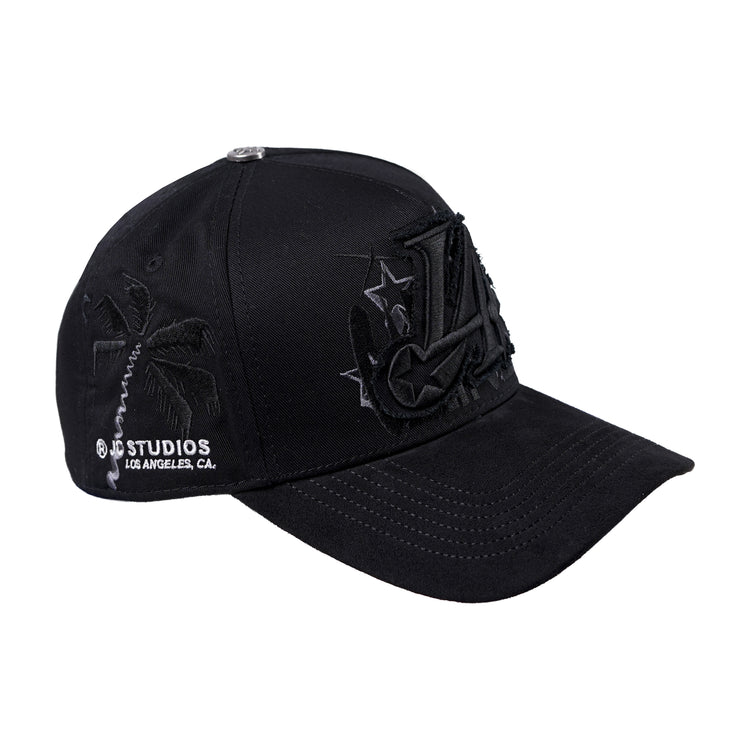 JC Gorras LA Estrellas Negra – Gorra con Bordado