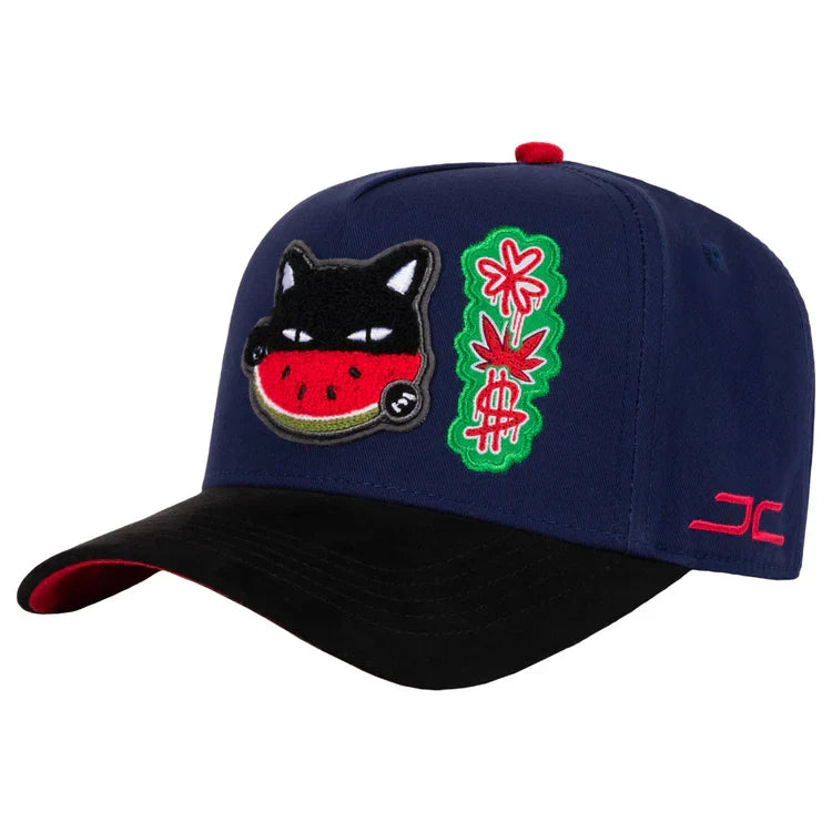 JC Gorras Gato Sandía Azul – Gorra con Bordado
