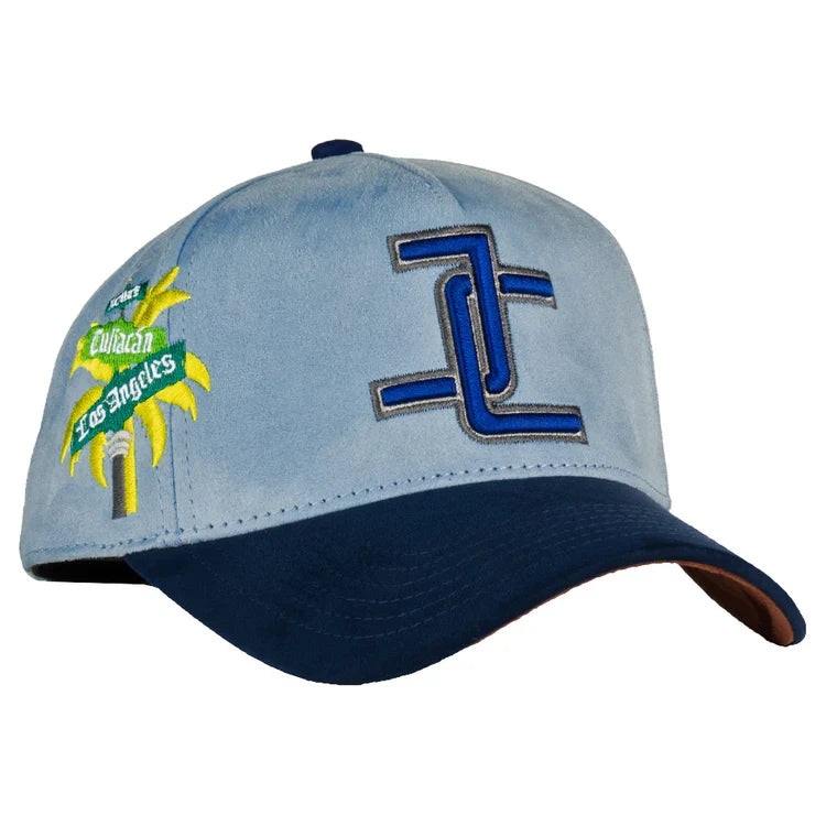 JC Gorras Los Ángeles Azul Cielo – Gorra con Bordado