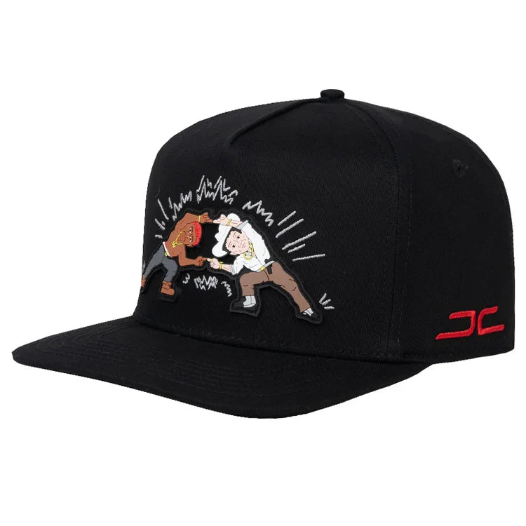 JC Gorras Vida Tumbada Negra – Gorra con Bordado