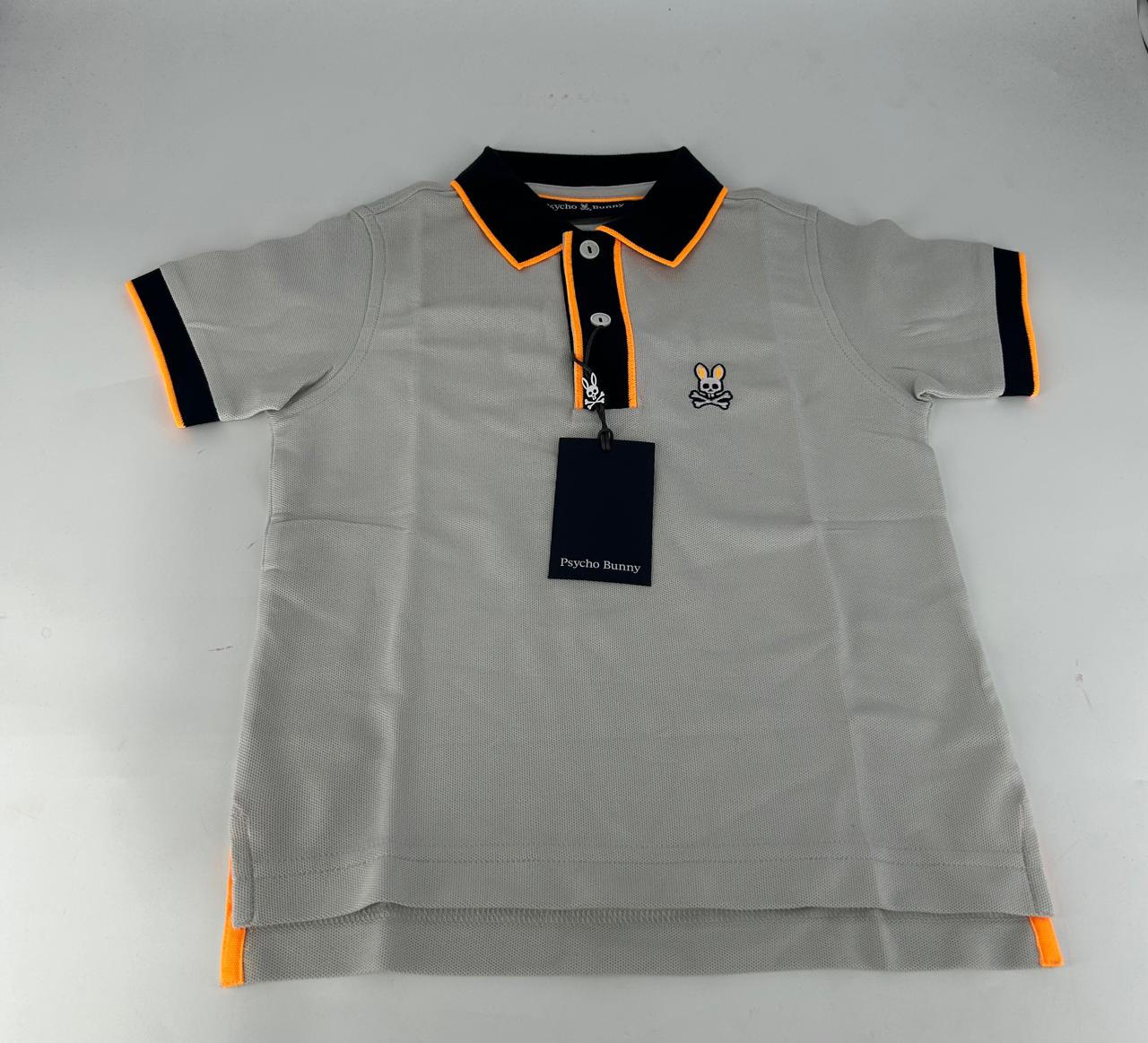 POLO PSYCHO BUNNY NIÑO B0K602C200 PEARL