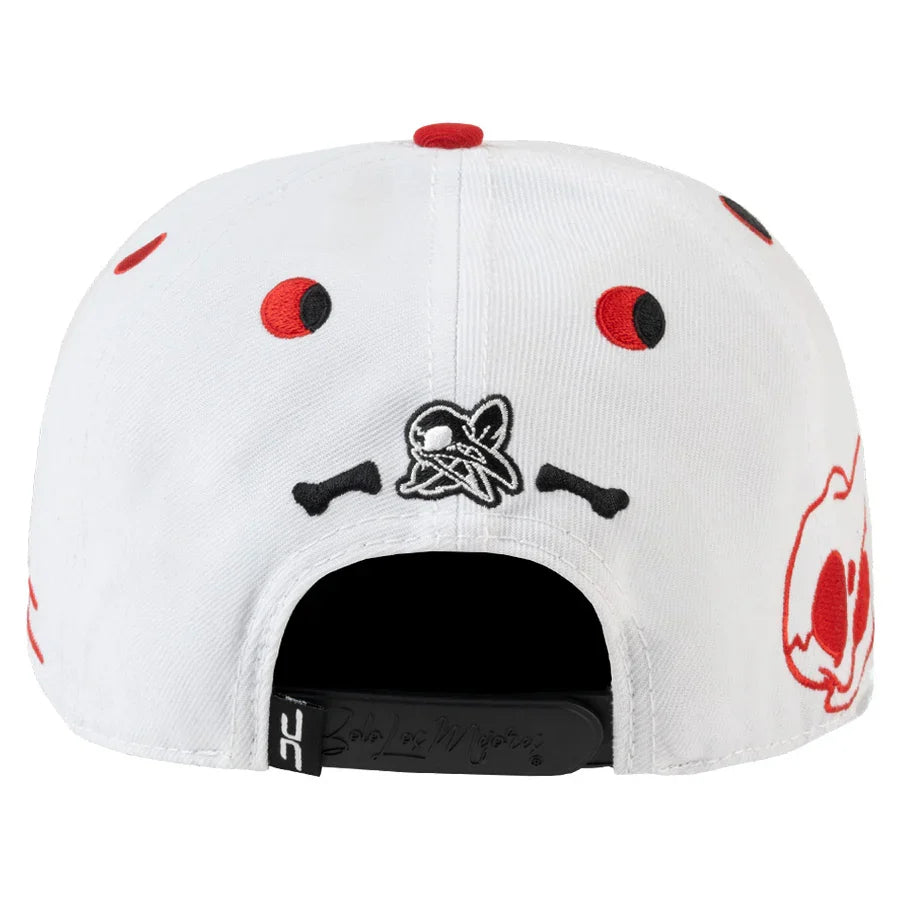 JC Gorras JC Huesos Blanca – Gorra con Bordado