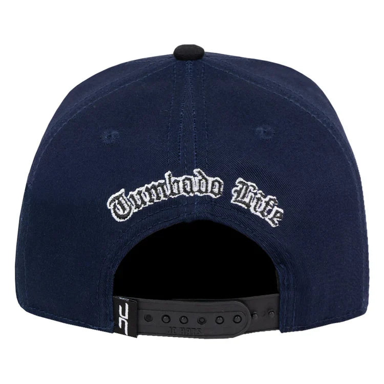JC Gorras Vida Tumbada Azul – Gorra con Bordado