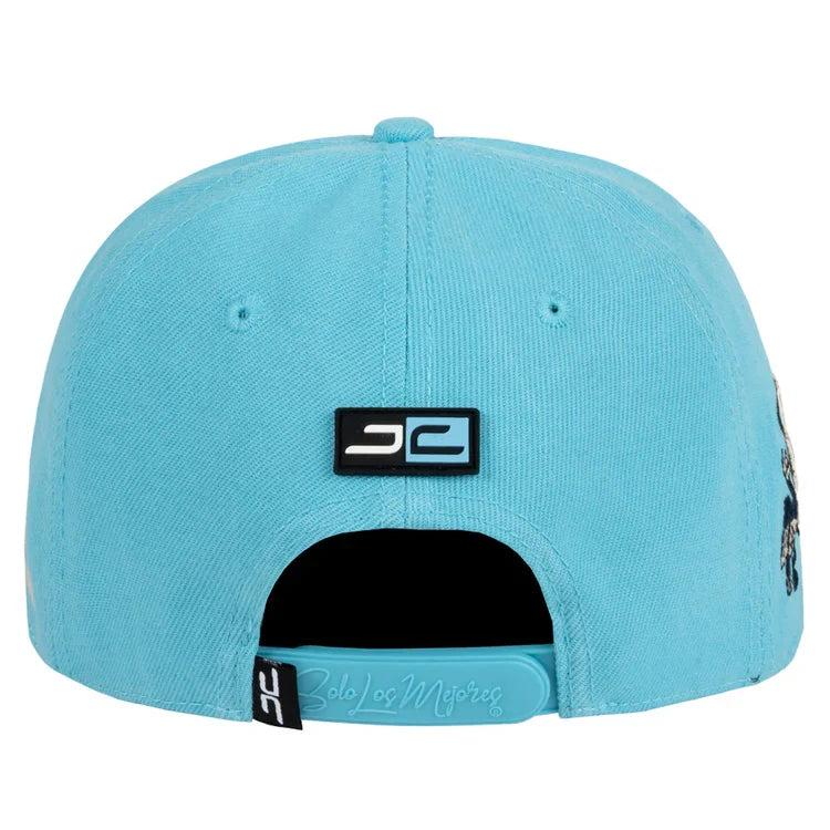 JC Gorras Estrella de Rock Azul – Gorra con Bordado