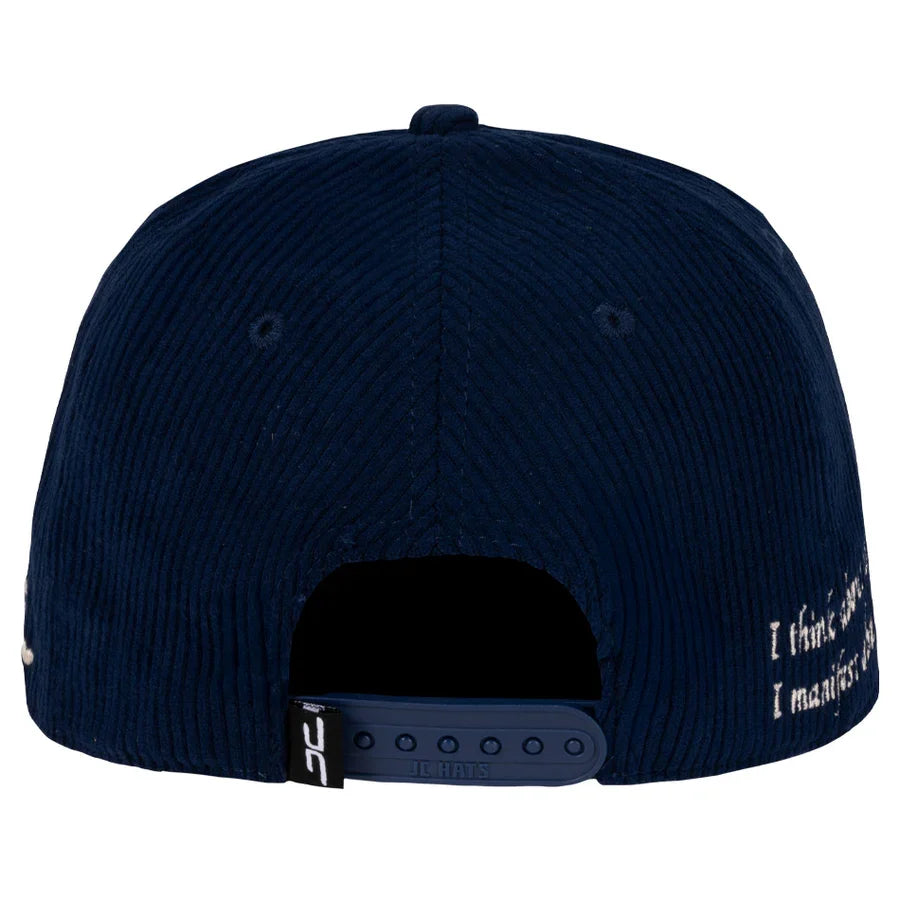 JC Gorras ¿Dónde Está Mi Mente? Azul – Gorra con Bordado