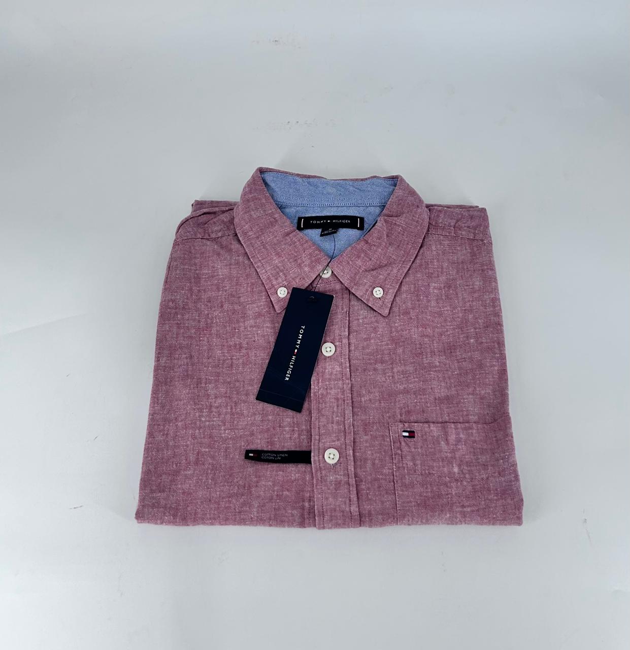 CAMISA TOMMY HILFIGER M CORTA XM03517