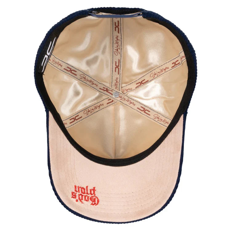 JC Gorras ¿Dónde Está Mi Mente? Azul – Gorra con Bordado