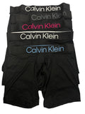 BOXER CK 5 PZ FULL NEGRO COLORES
