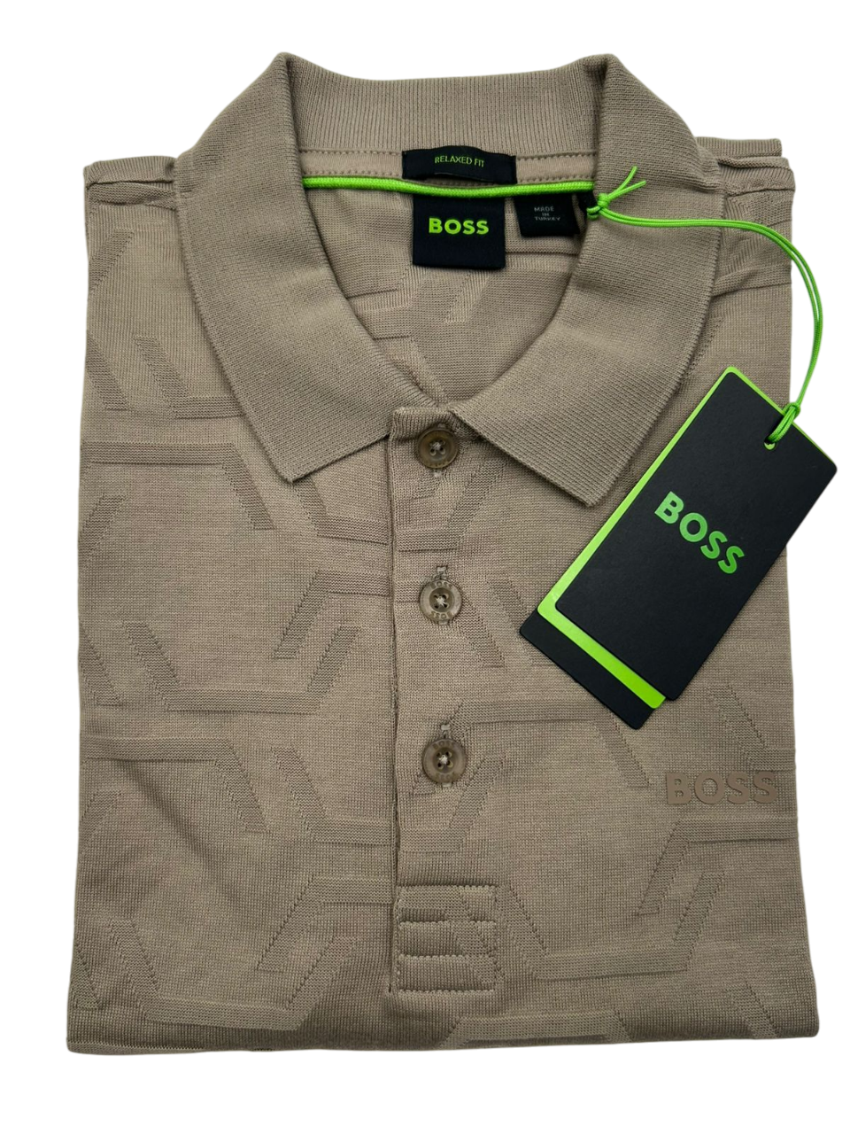 POLO BOSS  PADDY HEXAQUILT BEIGE