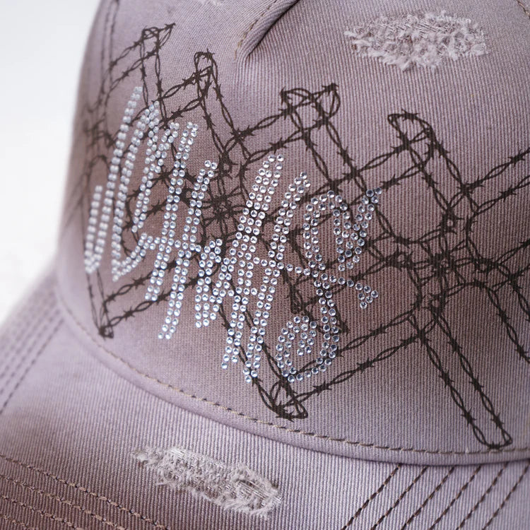 JC Gorras Estrella Mezclilla Beige – Gorra con Bordado