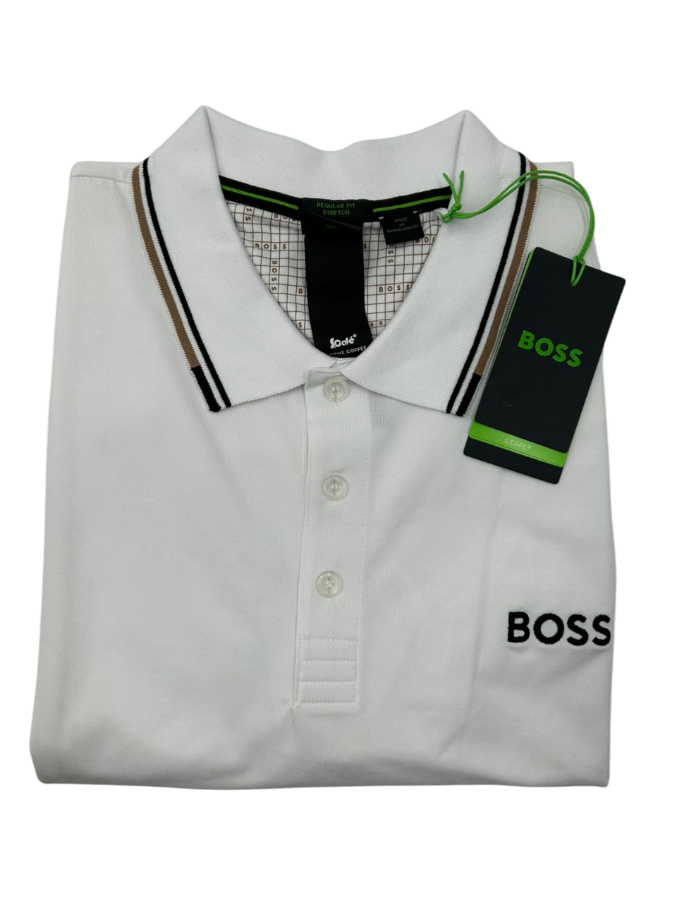 POLO BOSS  PADDY PRO BLANCA