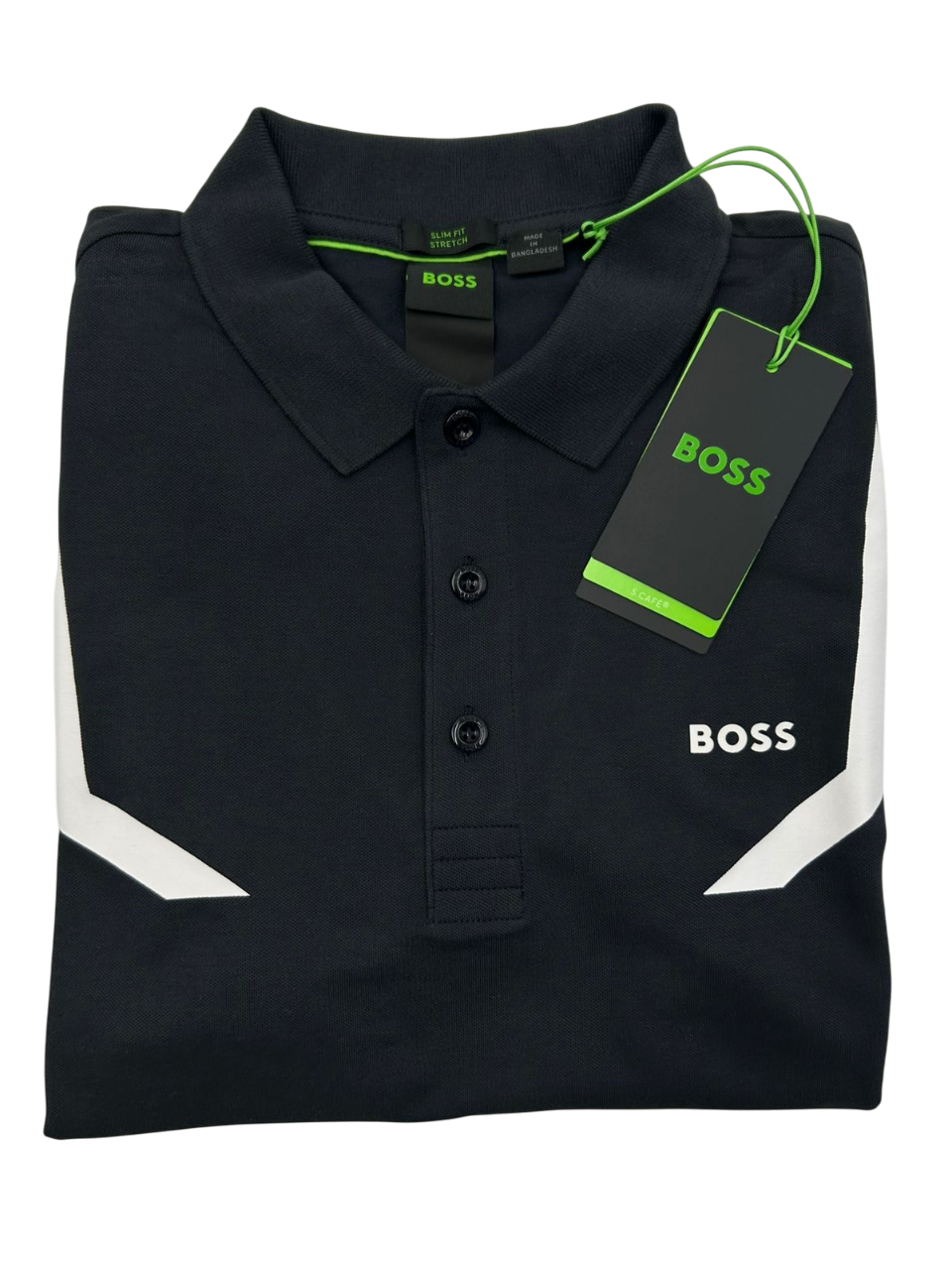 POLO BOSS PAULE 2 AZUL BLANCA