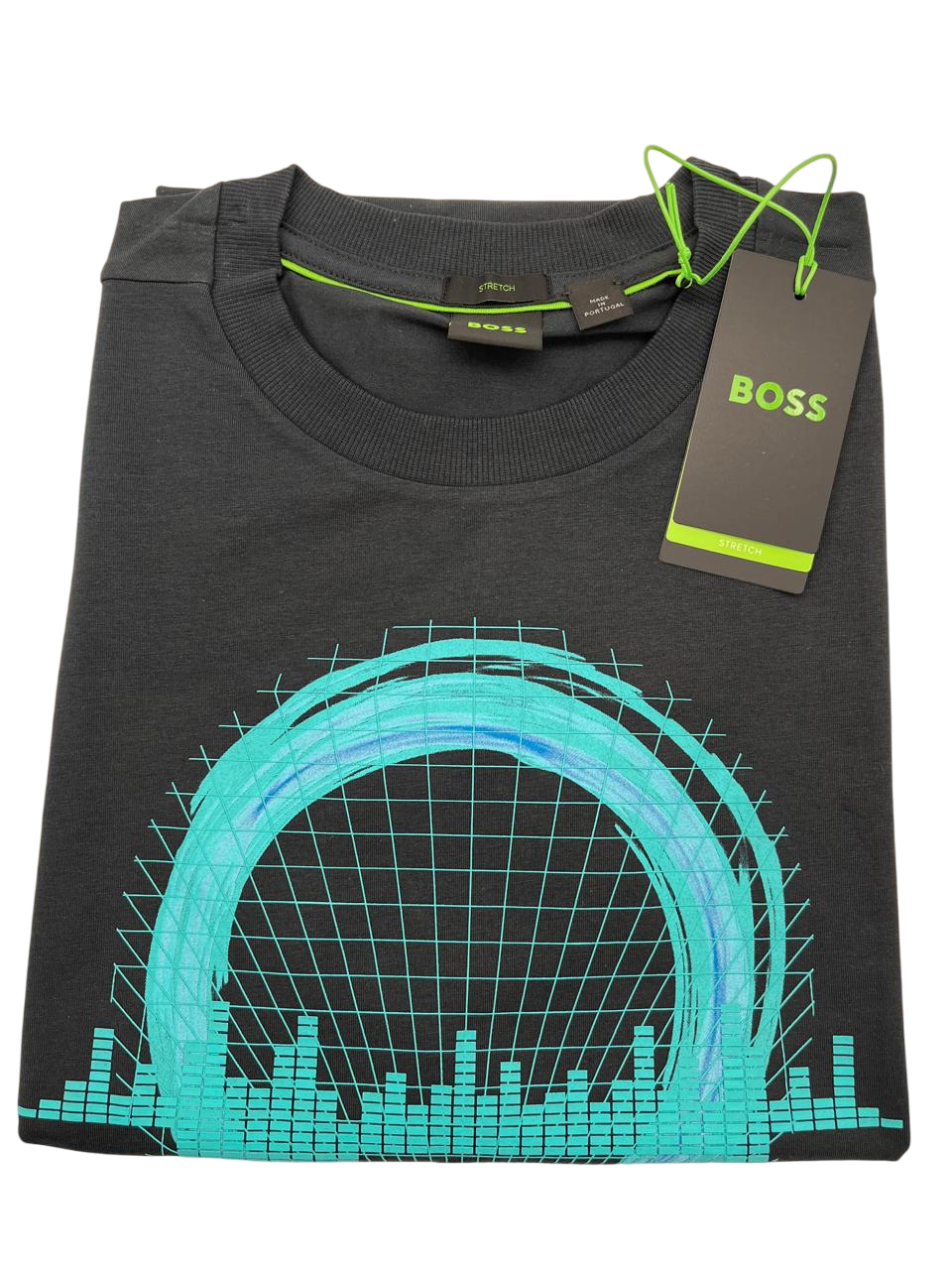 PLAYERA BOSS TEE 8 AZUL
