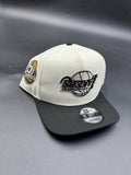 New Era A-FRAME Lakers Beige Negro