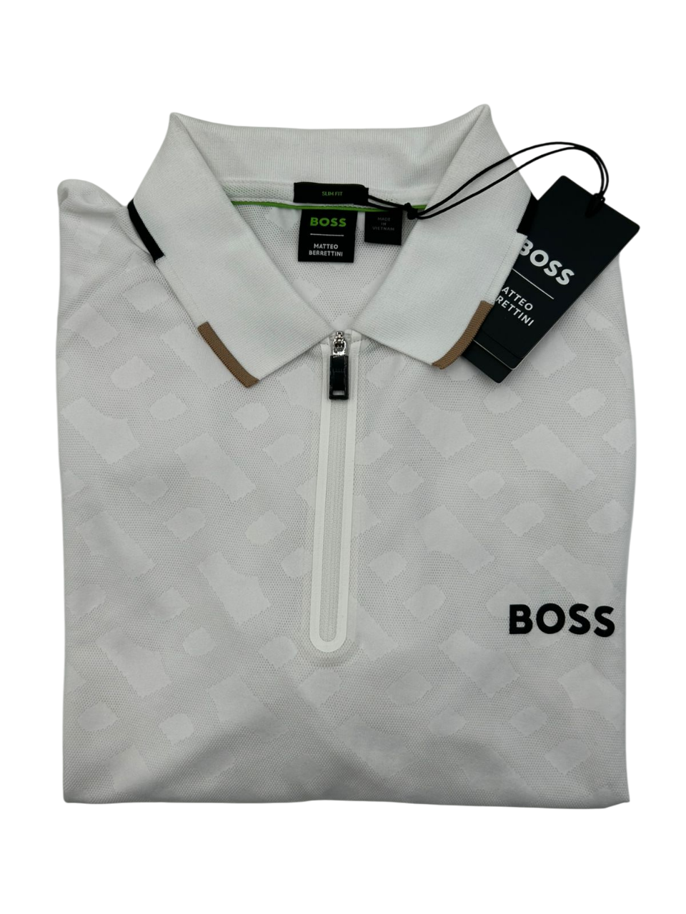 POLO BOSS PHILIX MB 2 BLANCA