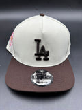 NEW ERA A-FRAME LA beige cafe rosa