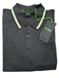 POLO BOSS PIO PADGE GRIS VERDE