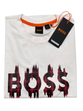 PLAYERA BOSS TEEHEAVYBOSS BLANCA