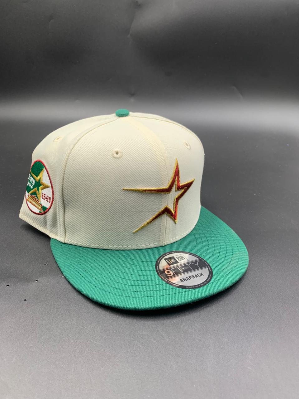 New Era Edicion Astros Beige Verde