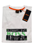 PLAYERA BOSS TE BOSSTICKET BLANCO