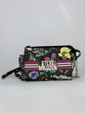 CROSSBODY STEVE MADDEN DR132945 BLKFLORAL