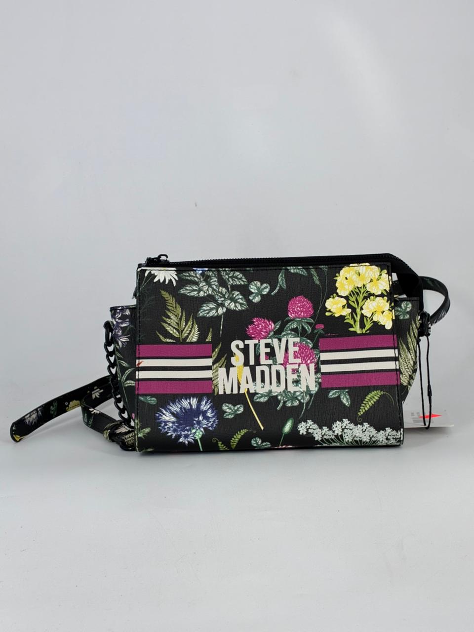CROSSBODY STEVE MADDEN DR132945 BLKFLORAL