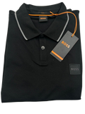 POLO BOSS PASSERTIP NEGRA GRIS