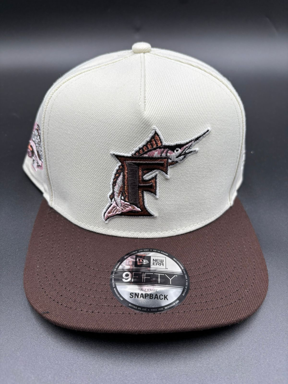 NEW ERA A-FLAME FLORIDA BEIGE CAFE