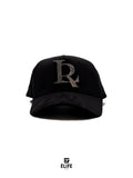 Gorras Barbas LR Cromo – Gorra con Detalles Cromados y Pedrería + Set Completo